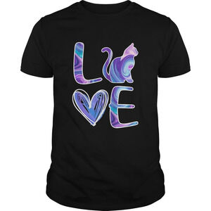 Cat Love Heart Shirt